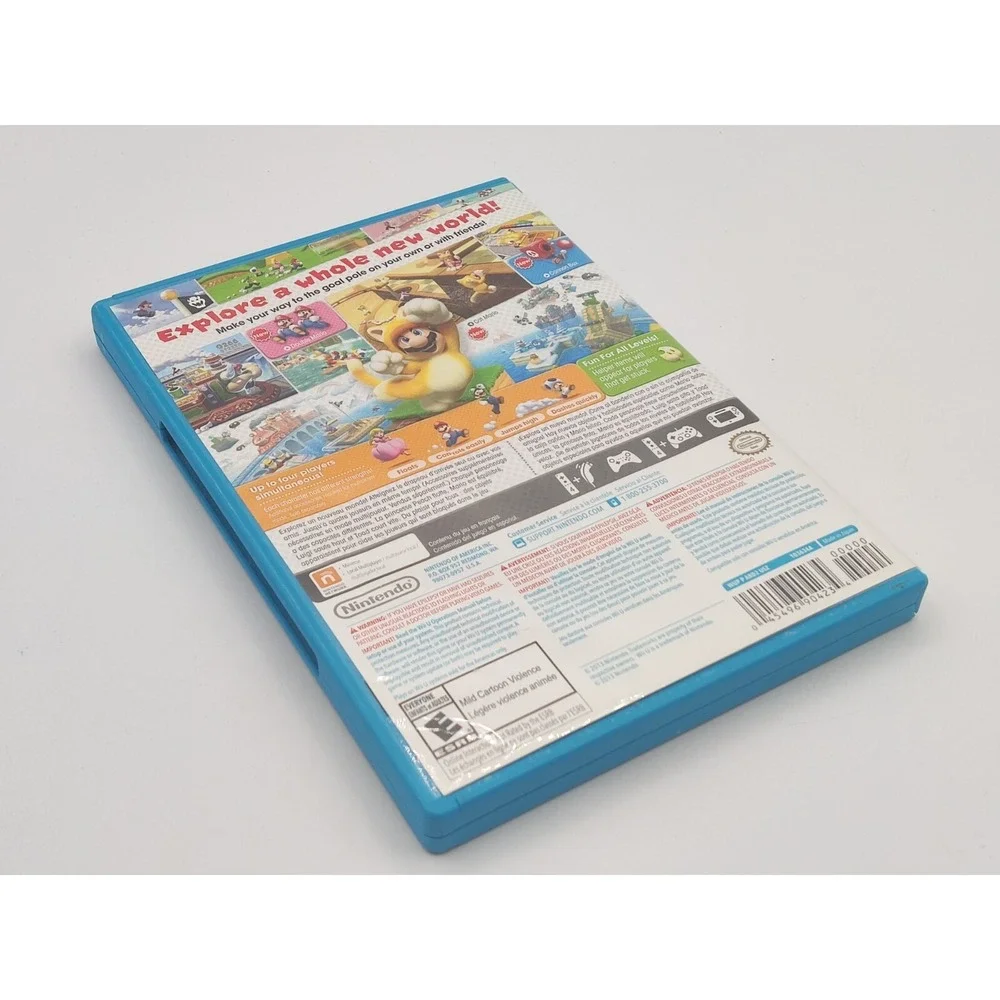 Nintendo Selects: Super Mario 3D World (Nintendo Wii U, 2016) No Manual